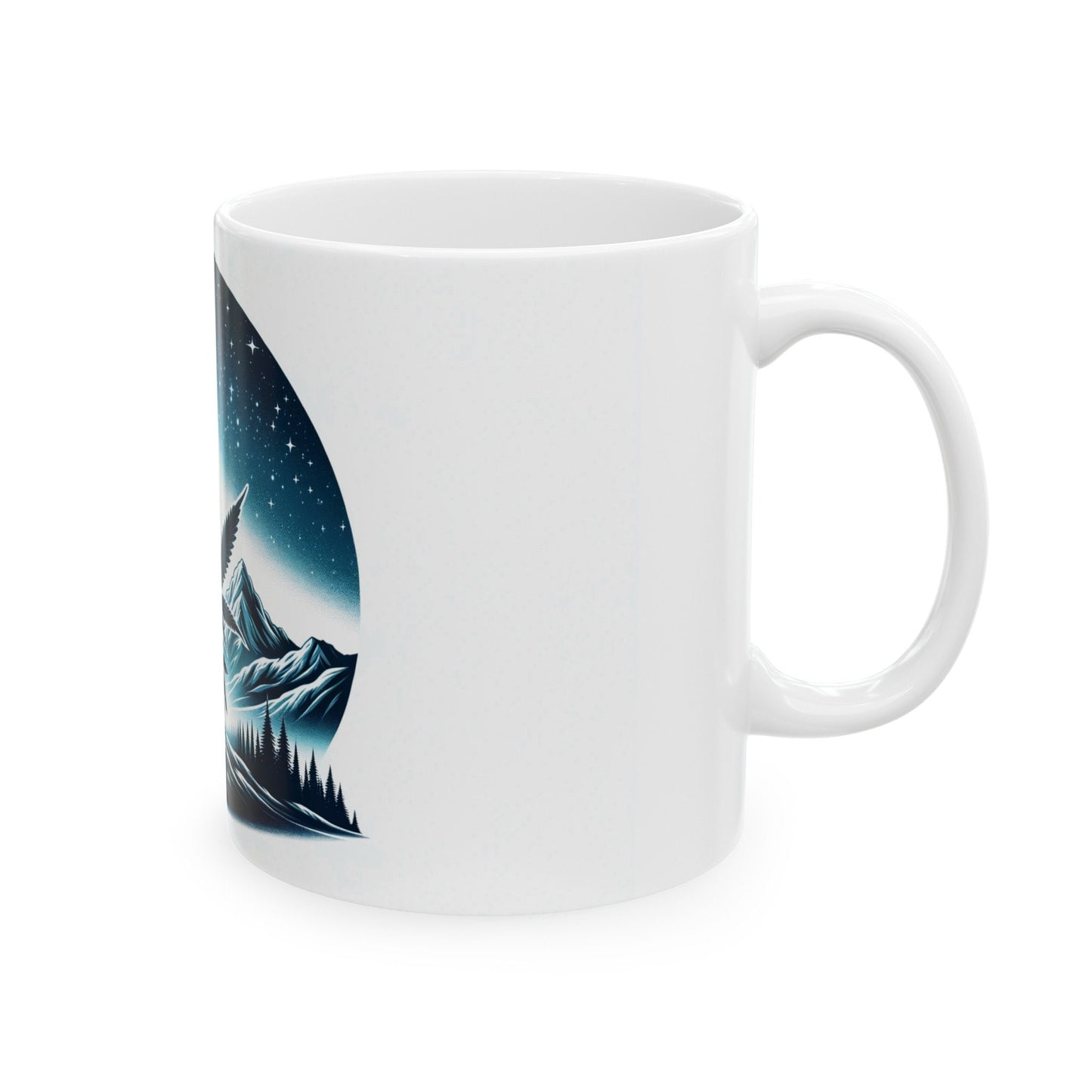 NIGHT MOUNTAINS Mug - Weed Coffee Mug (11oz)