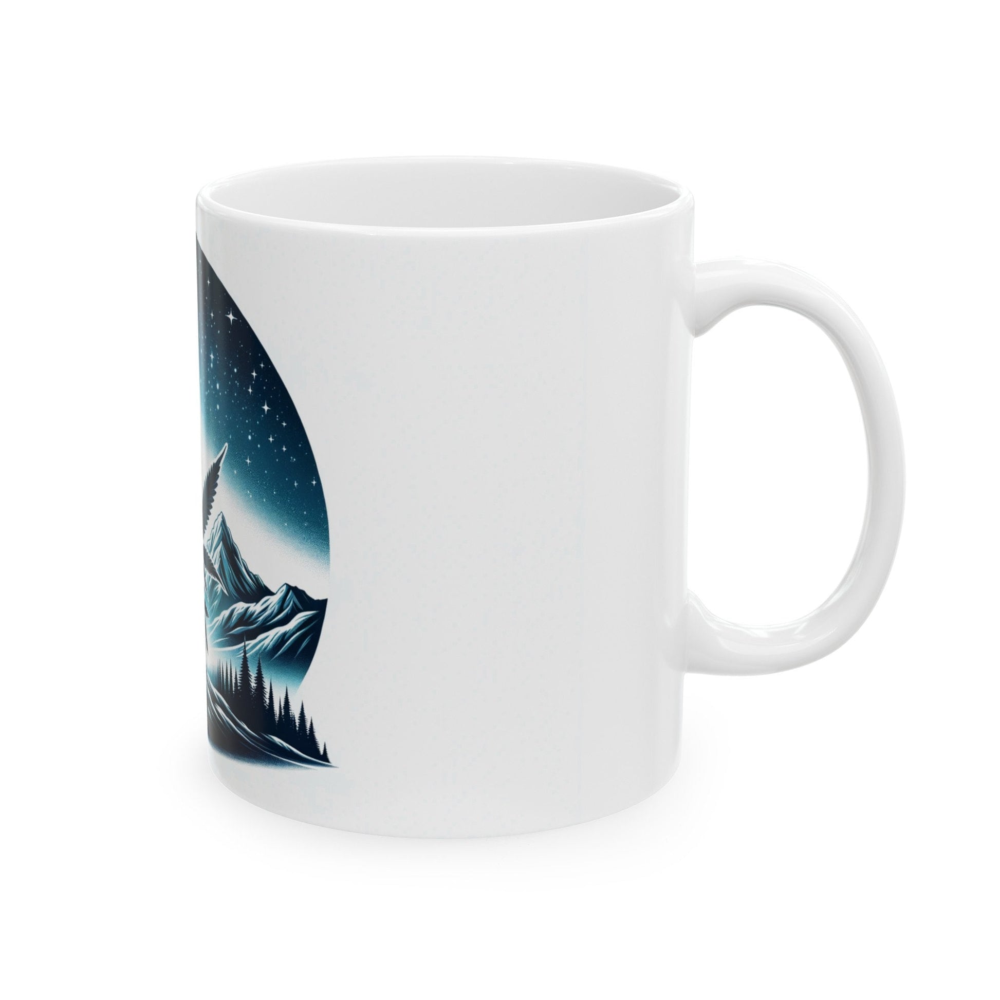NIGHT MOUNTAINS Mug - Weed Coffee Mug (11oz)