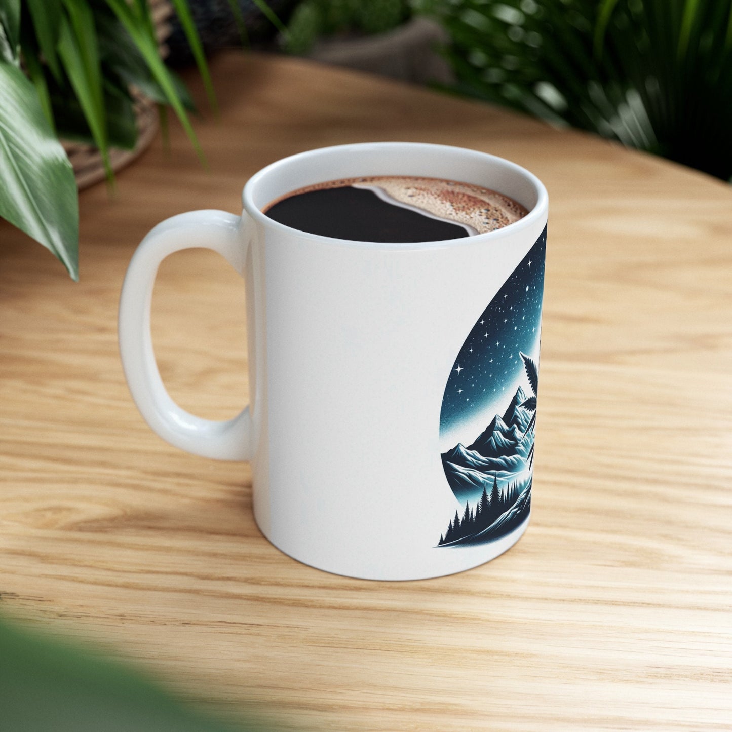 NIGHT MOUNTAINS Mug - Weed Coffee Mug (11oz)