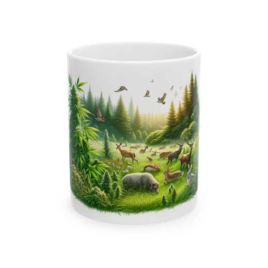 NATURE WEED Mug - Weed Coffee Mug (11oz)