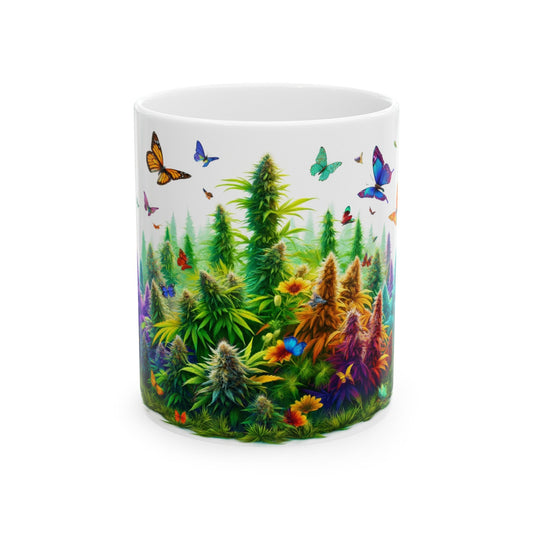 PEACEFUL WEED Mug - Weed Coffee Mug (11oz)