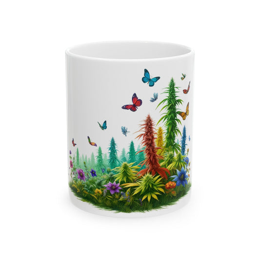 PEACEFUL WEED Mug - Weed Coffee Mug (11oz)