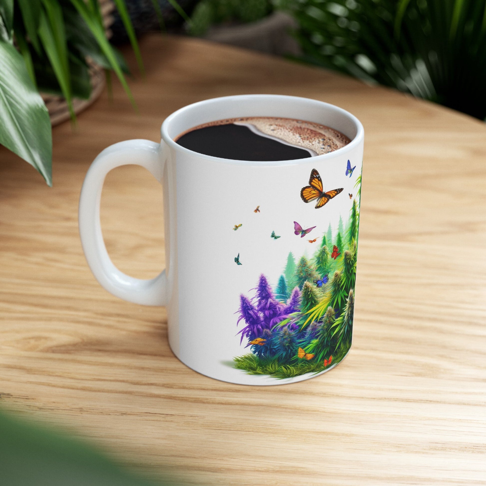 PEACEFUL WEED Mug - Weed Coffee Mug (11oz)