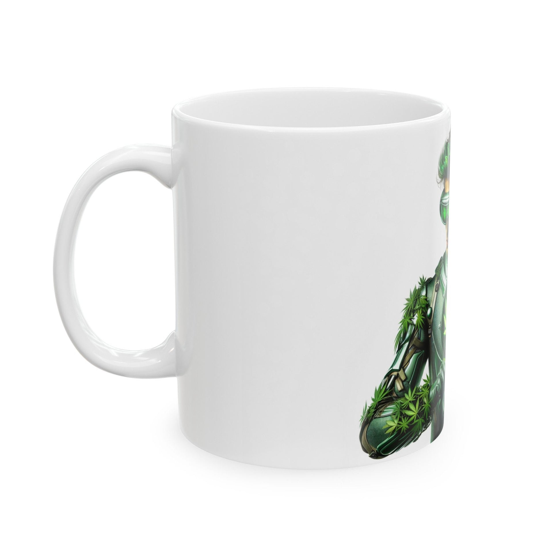 FUTURISTIC TRAVELER - 420 Stoner Mug (Coffee 11oz)