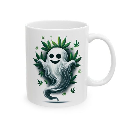 WEED GHOST - Weed Coffee Mug (11oz)