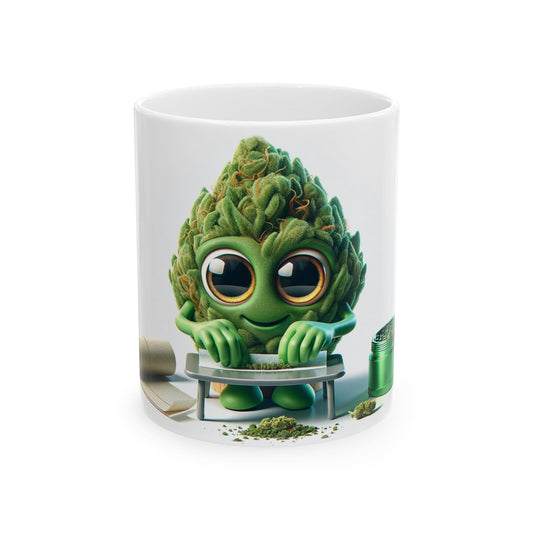 WEED ROLLING WEED - Weed Coffee Mug (11oz)
