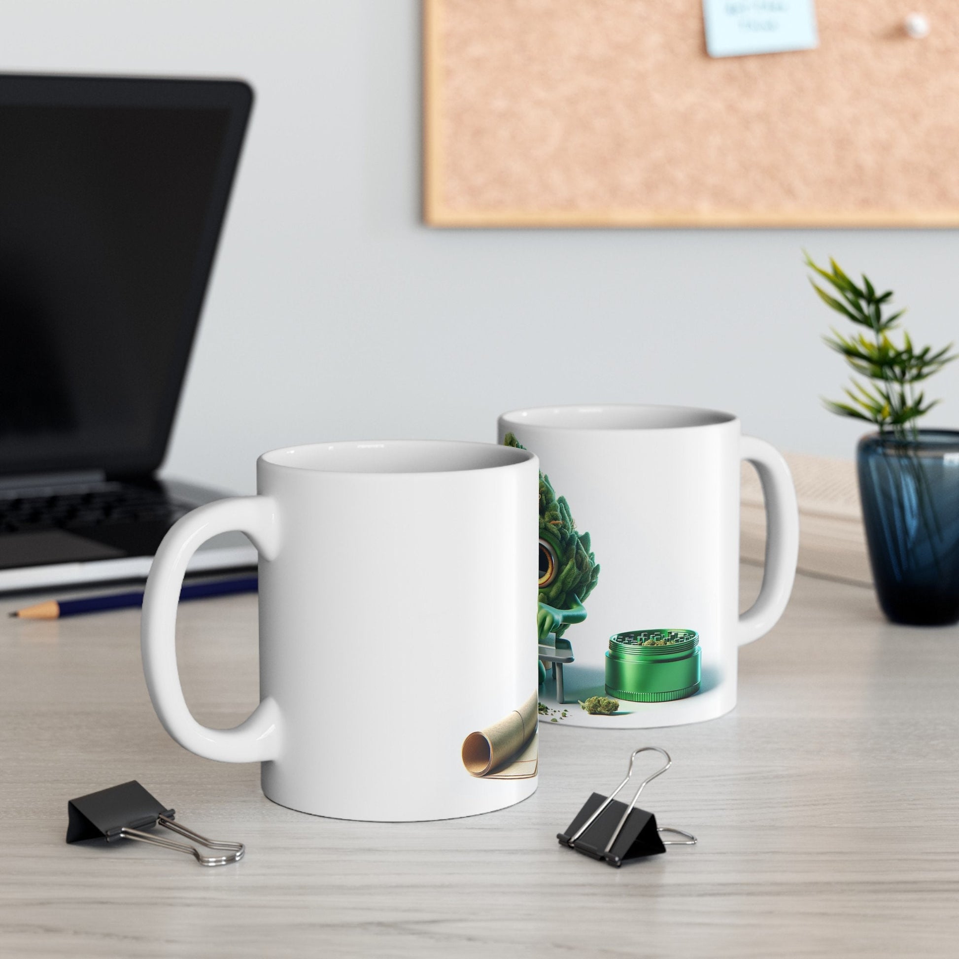 WEED ROLLING WEED - Weed Coffee Mug (11oz)