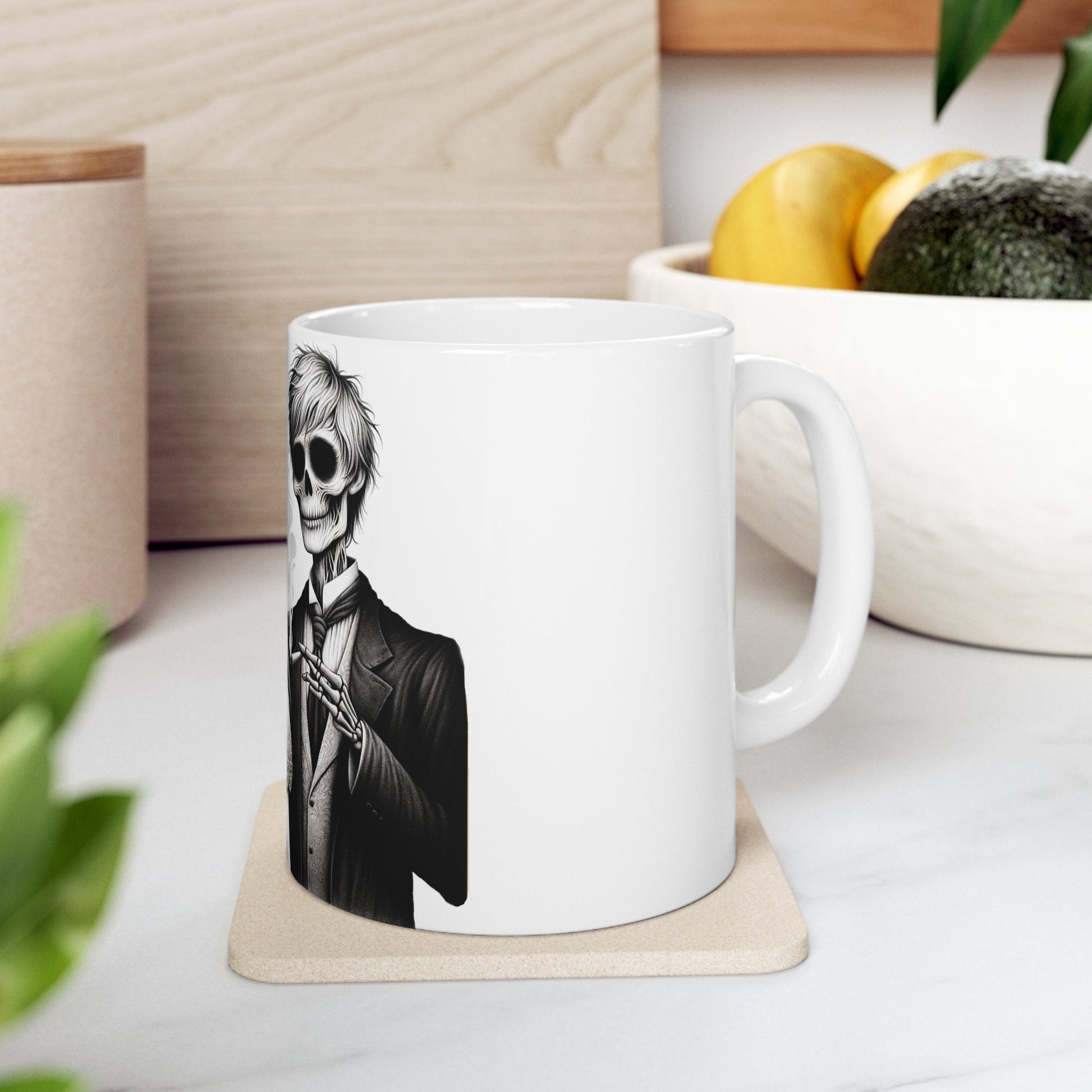 SKELETONS STONER WEDDING - Weed Coffee Mug (11oz)
