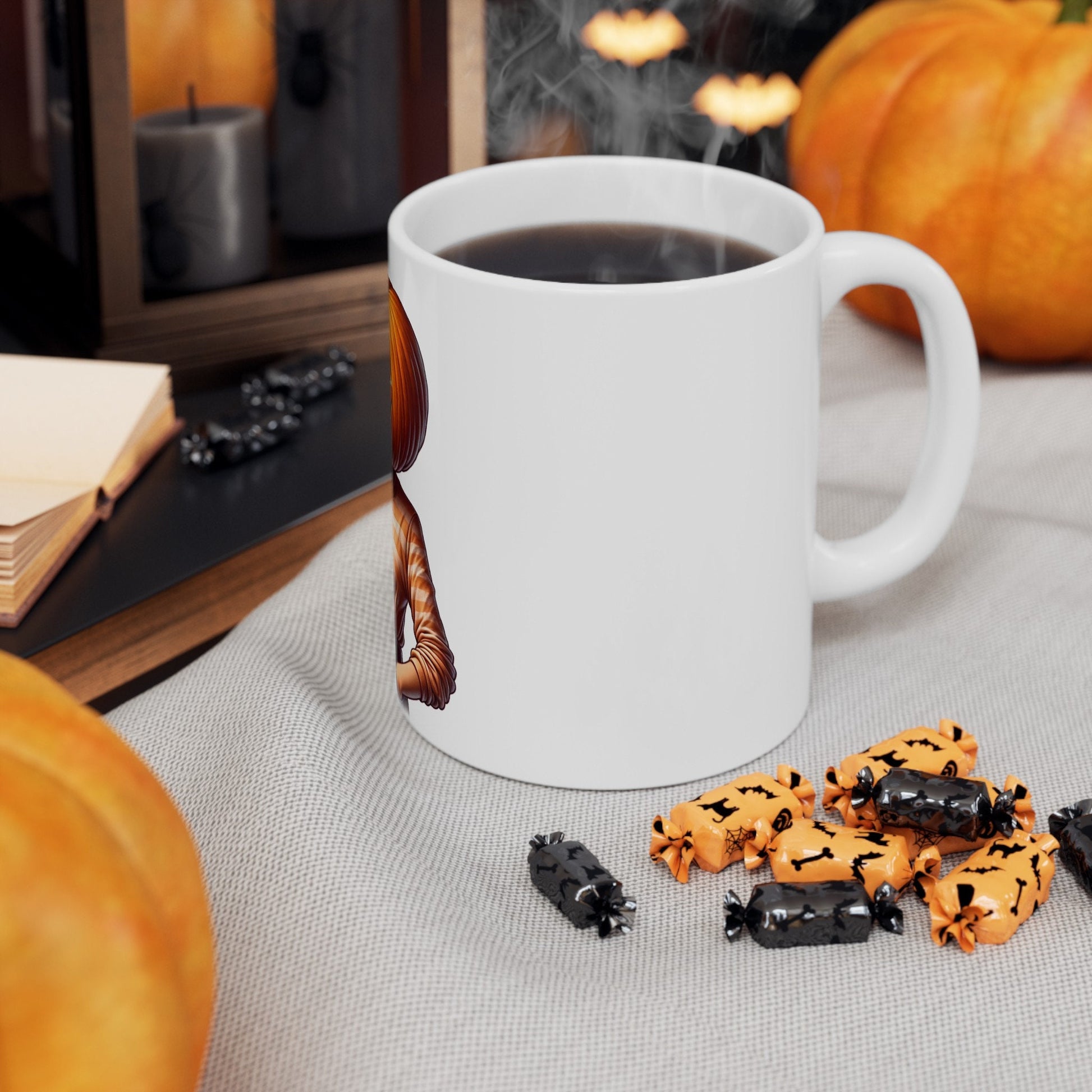 STONER PUMPKIN GIRL - Weed Coffee Mug (11oz)
