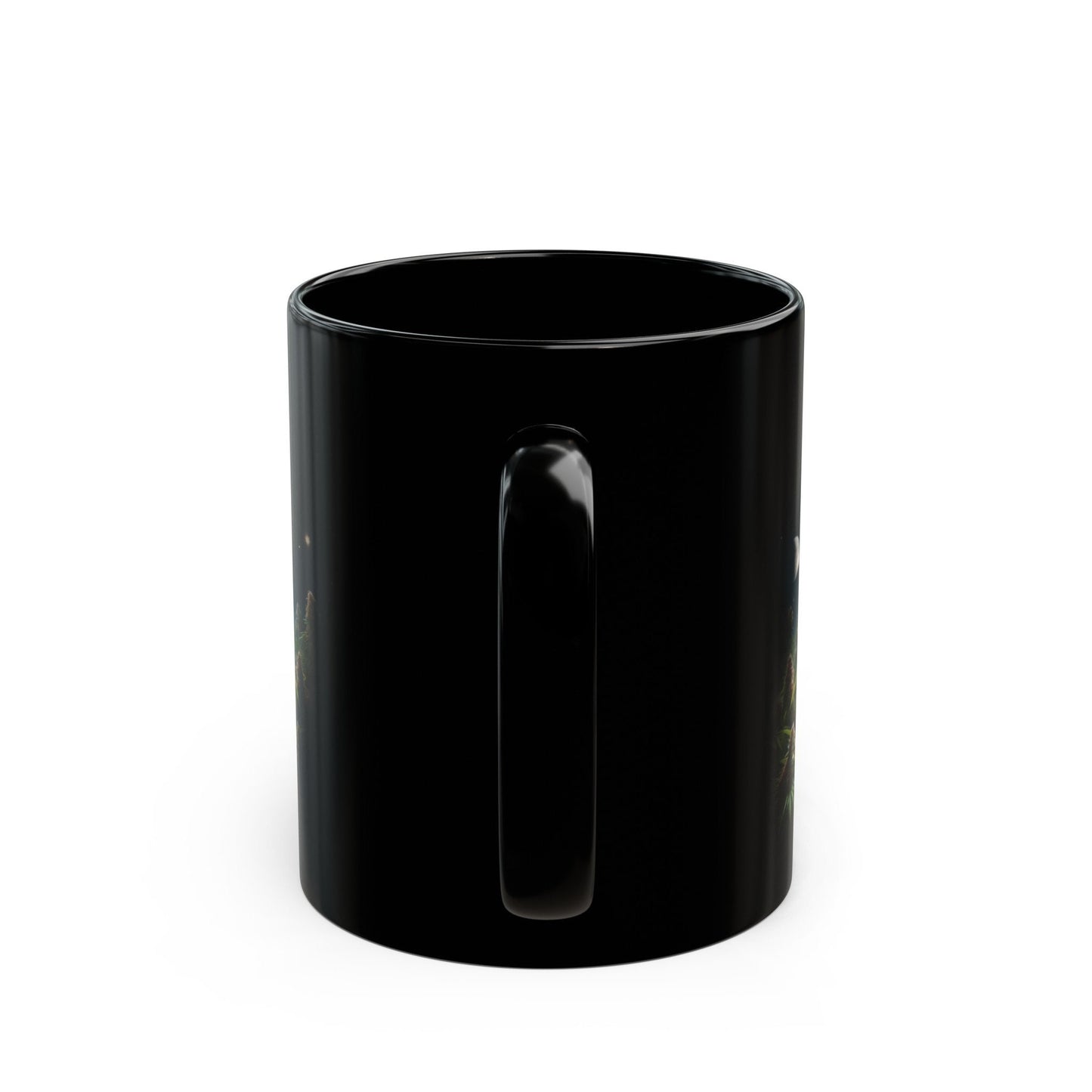 SPACE WEED MUG - 420 Coffee Mugs (11oz) BLACK