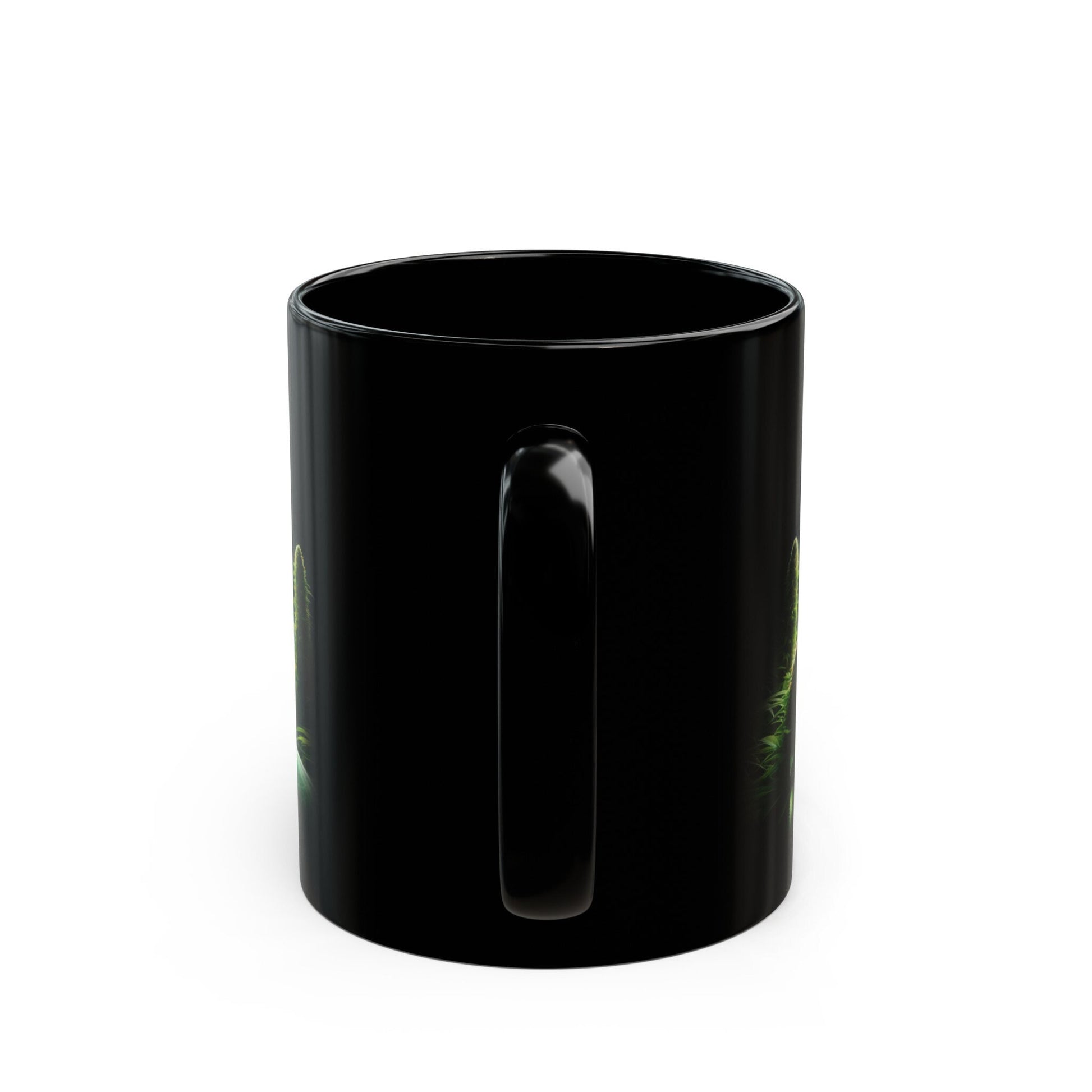 WEED PLANET MUG - Weed Coffee Mug (11oz) BLACK