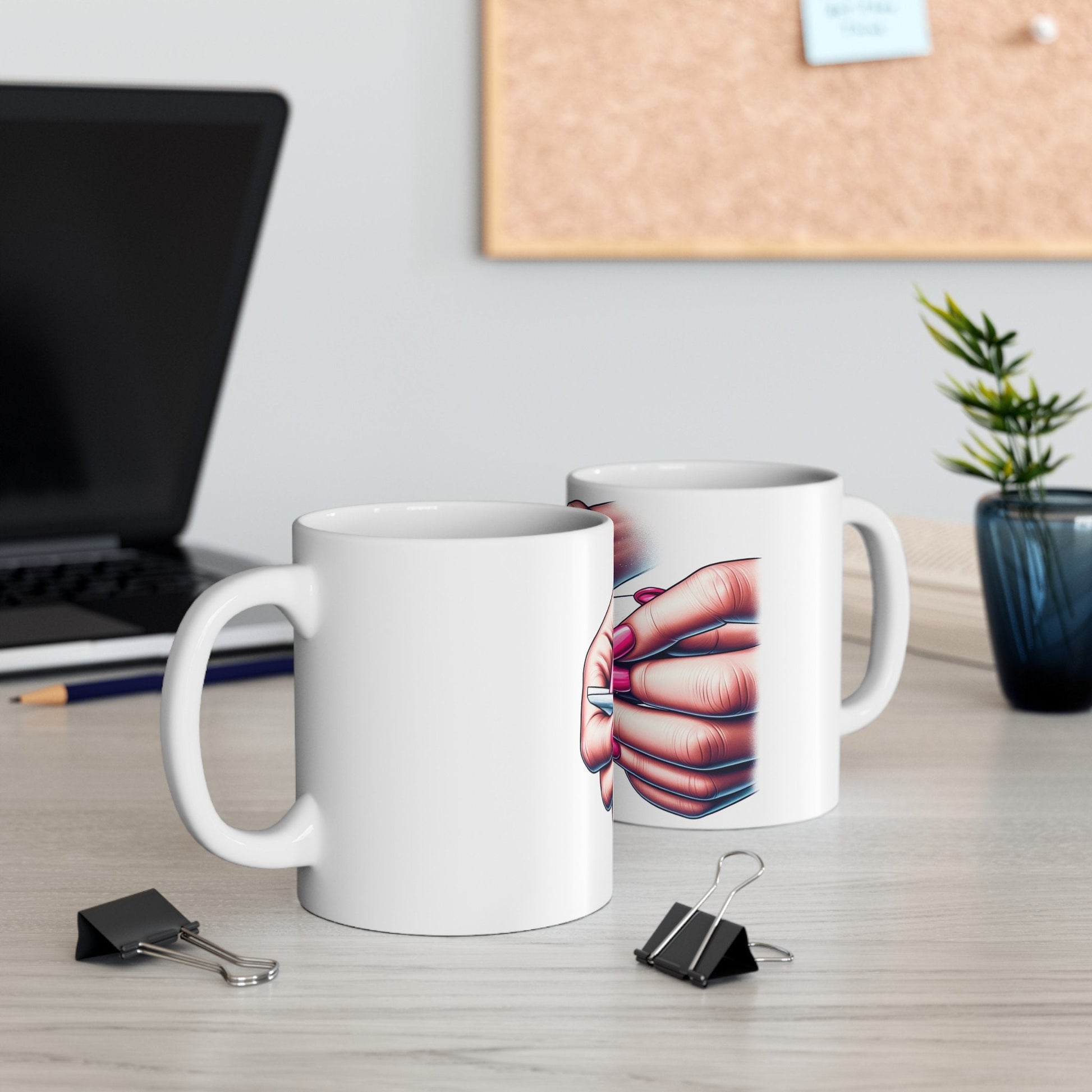 ROLLING UP HANDS - Weed Coffee Mug (11oz)
