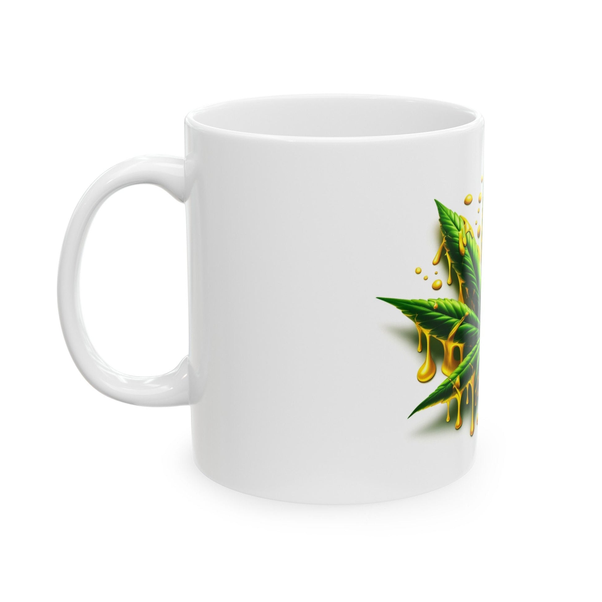 WAXY WEED LEAF - Weed Coffee Mug (11oz)