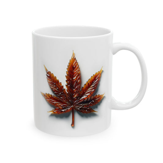 SHATTER WAX LEAF - WEED WAX Coffee Mug (11oz)
