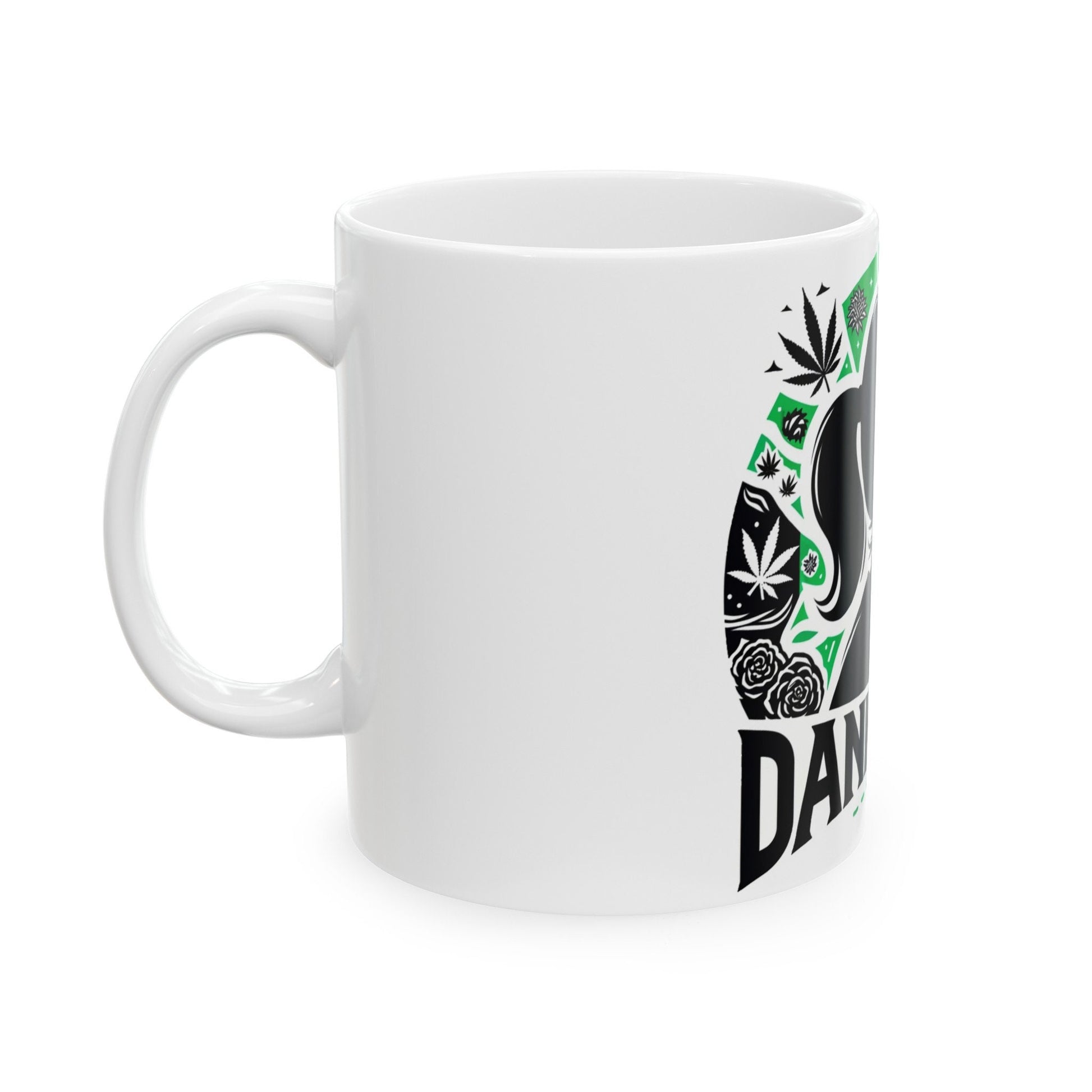 DANK GIRL Mug - Weed Coffee Mug (11oz)