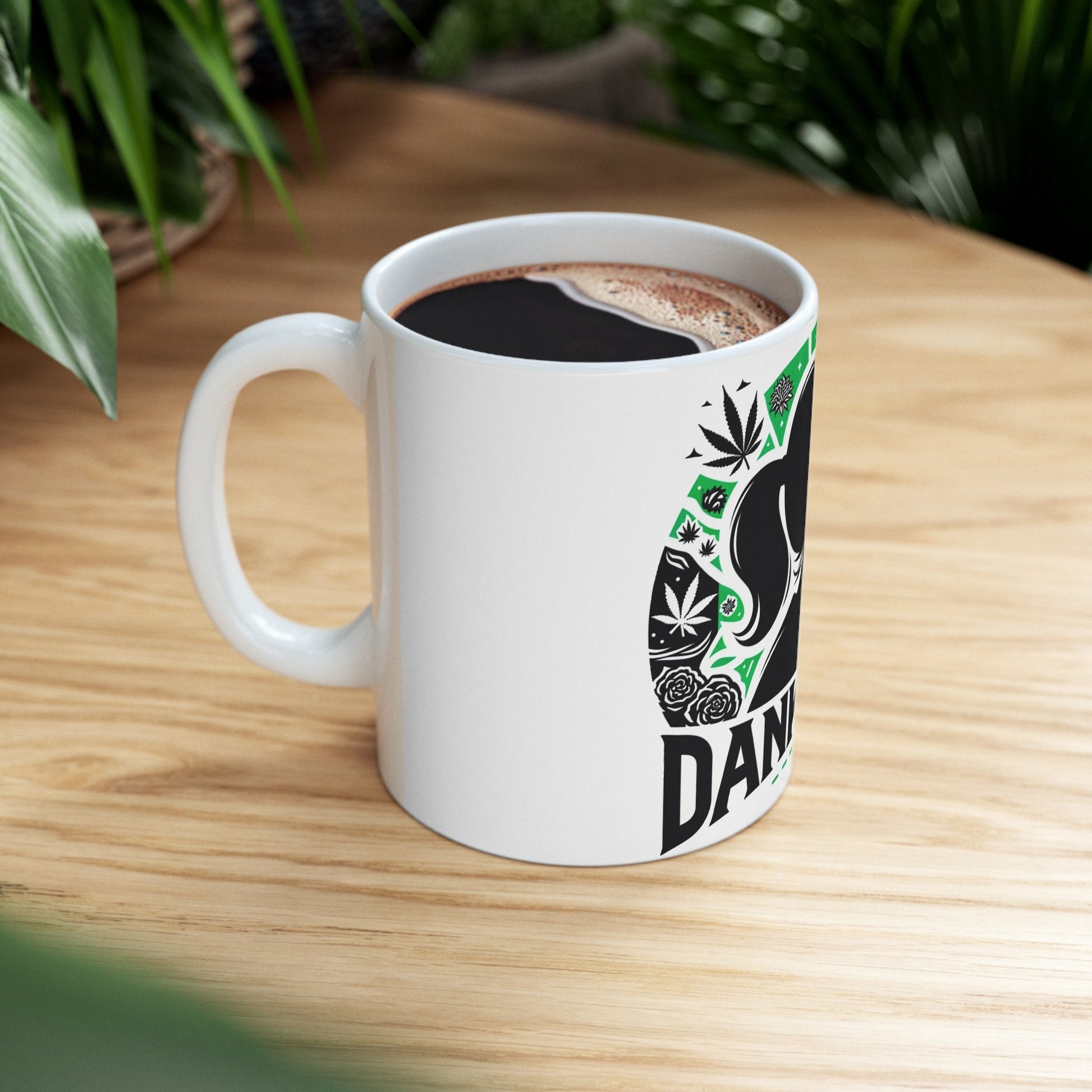 DANK GIRL Mug - Weed Coffee Mug (11oz)