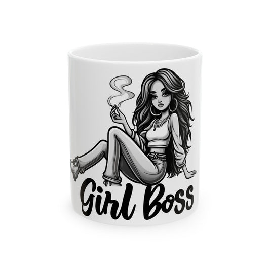 GIRL BOSS Mug - Weed Mug (Coffee 11oz)