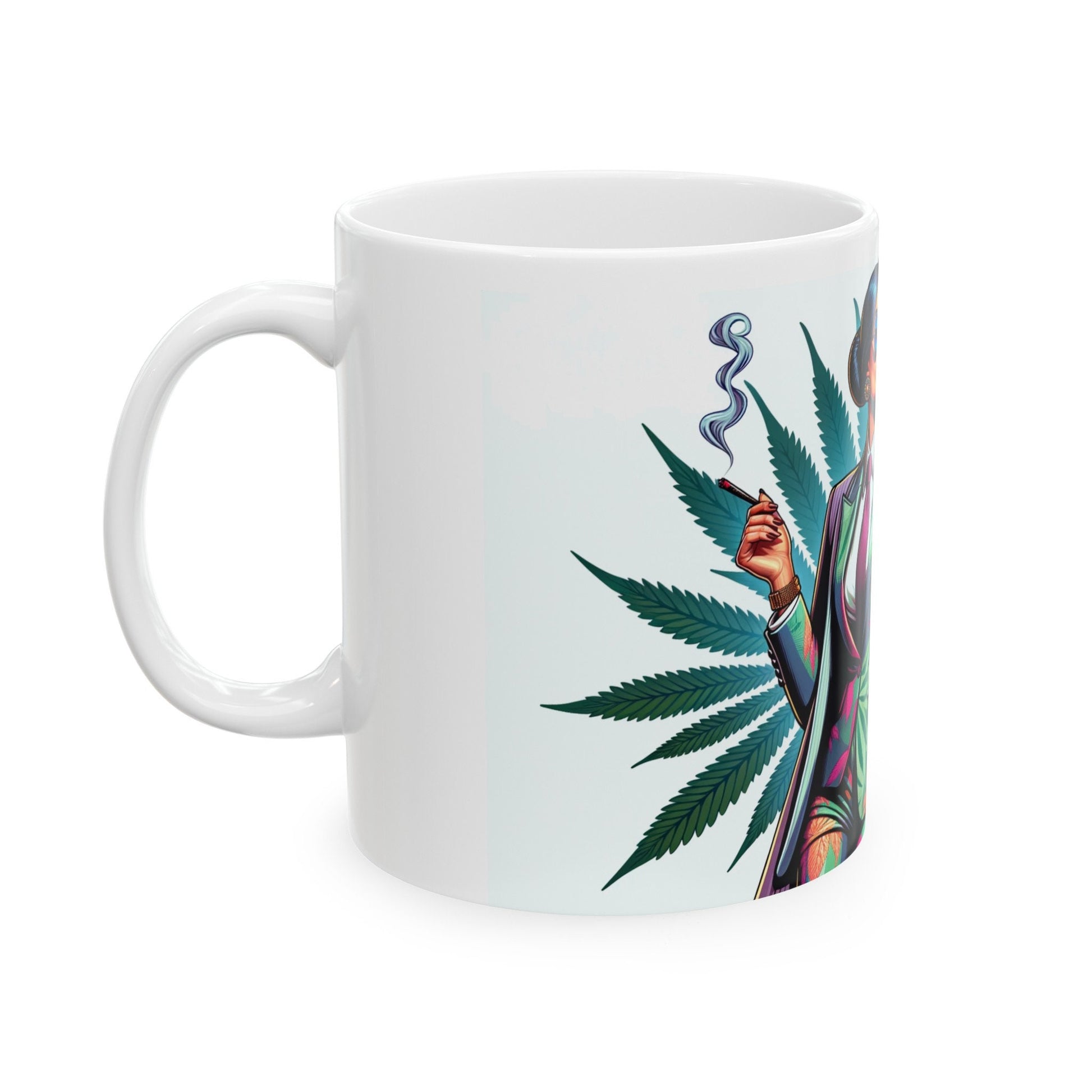 BOSS LADY Mug - Weed Coffee Mug (11oz)