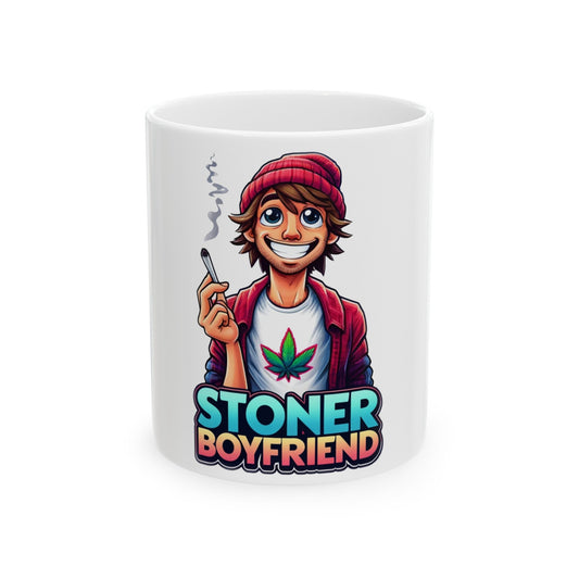 STONER BOYFRIEND - Weed Coffee Mug (11oz)