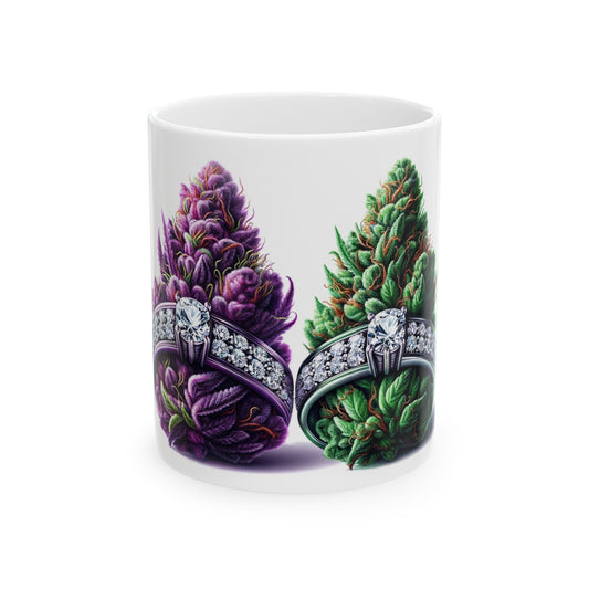 WEED WEDDING RINGS - Weed Coffee Mug (11oz)