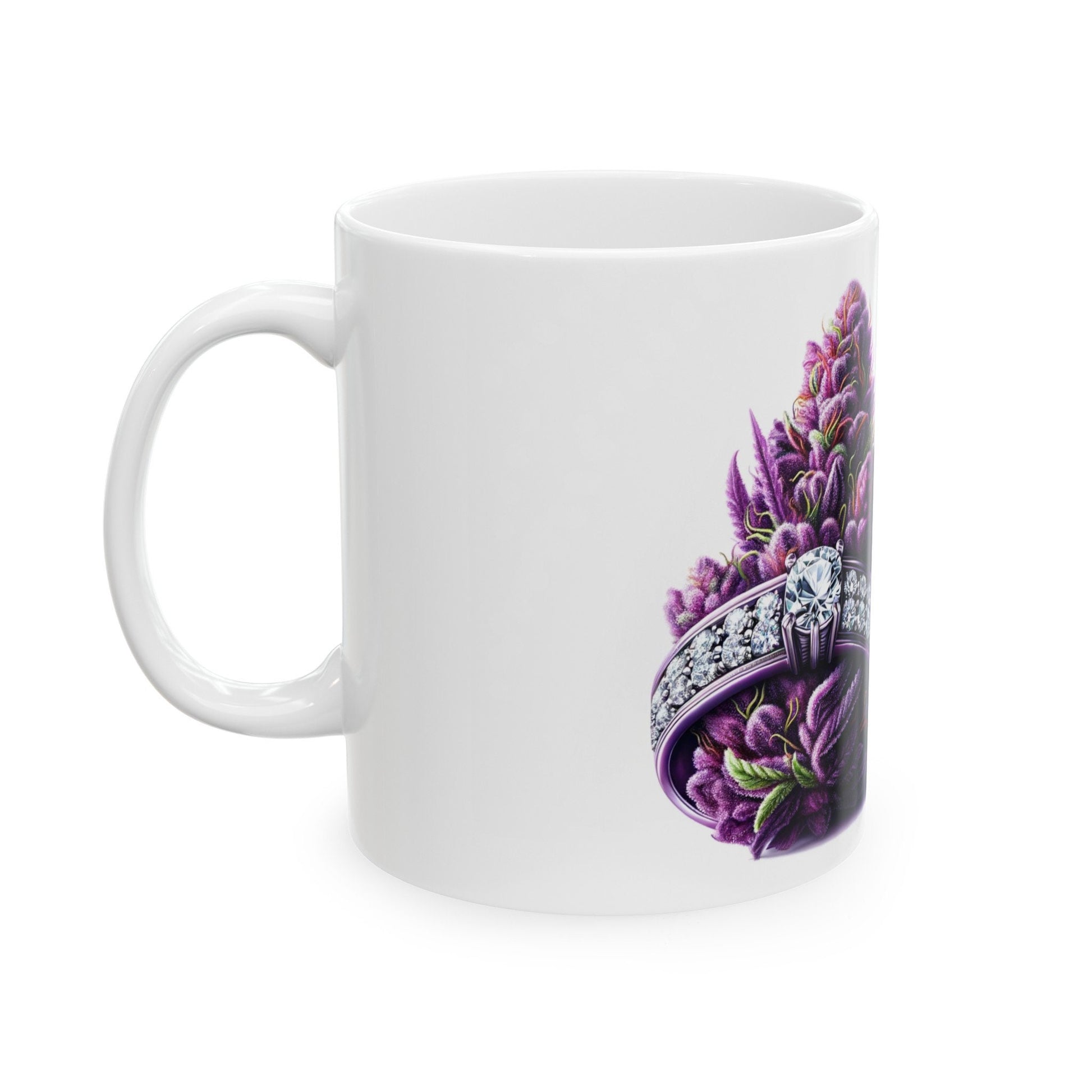 WEED WEDDING RINGS - Weed Coffee Mug (11oz)