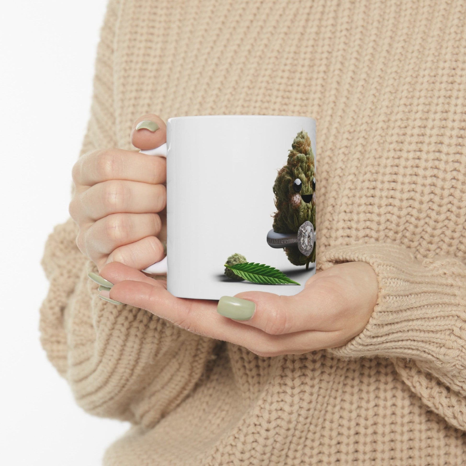 WEED WEDDING RING - Weed Coffee Mug (11oz)