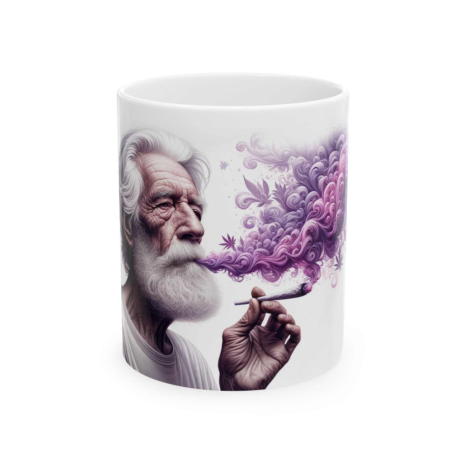 OLD STONER MUG - Weed Coffee Mug (11oz)