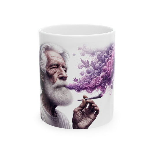 OLD STONER MUG - Weed Coffee Mug (11oz)