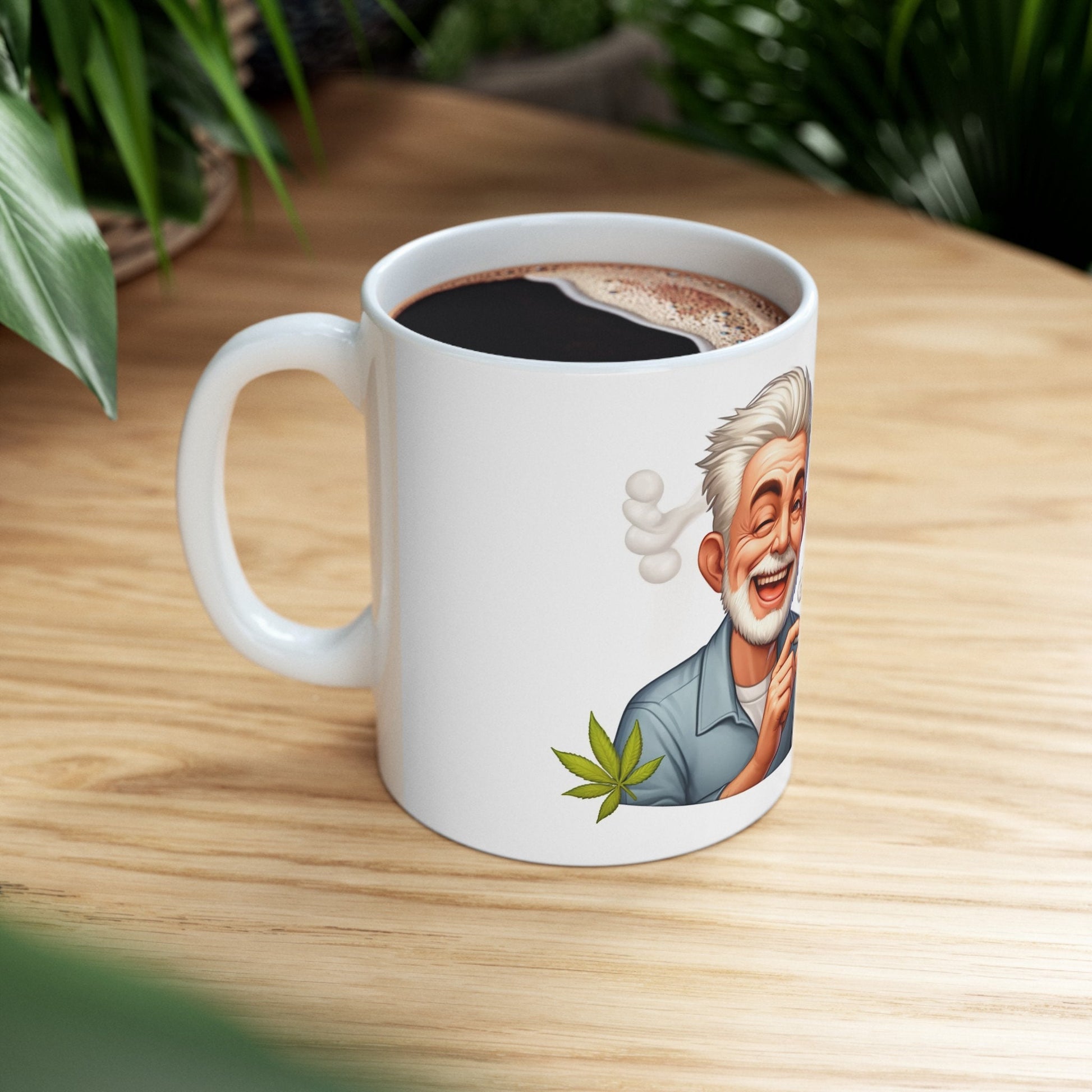 OLD STONER COUPLE - Weed Coffee Mug (11oz)
