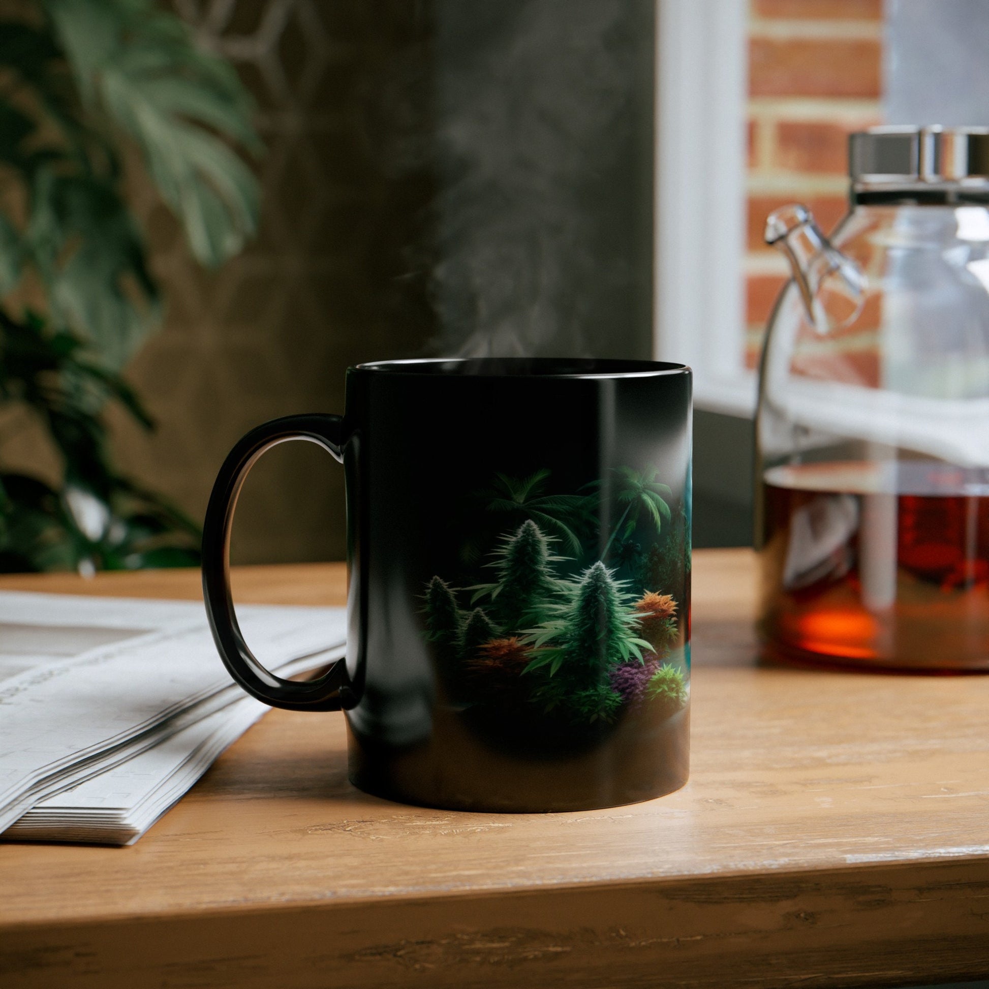 420 BEACH NIGHT - WEED Coffee Mug (11oz)