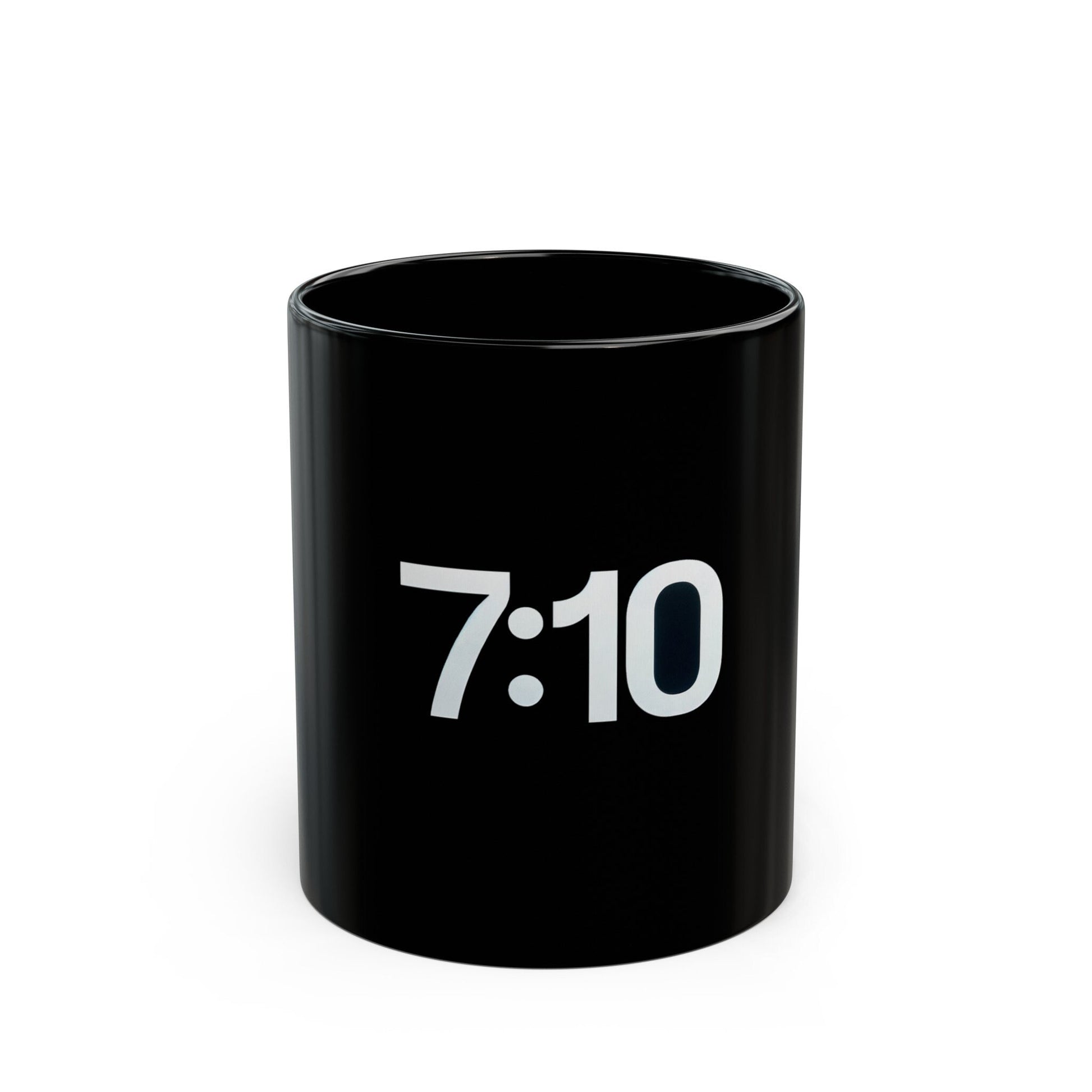 7:10 - WEED/WAX Coffee Mugs (11oz) BLACK
