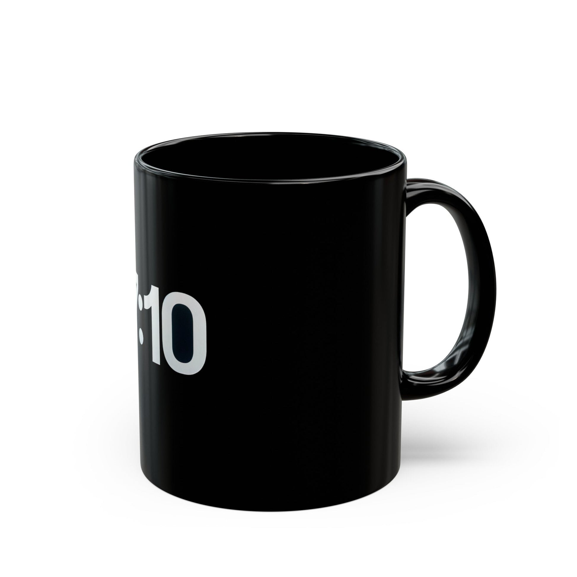 7:10 - WEED/WAX Coffee Mugs (11oz) BLACK