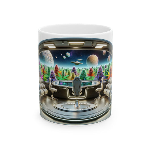 WEED PLANET MUG - Coffee Weed Mug (11oz)