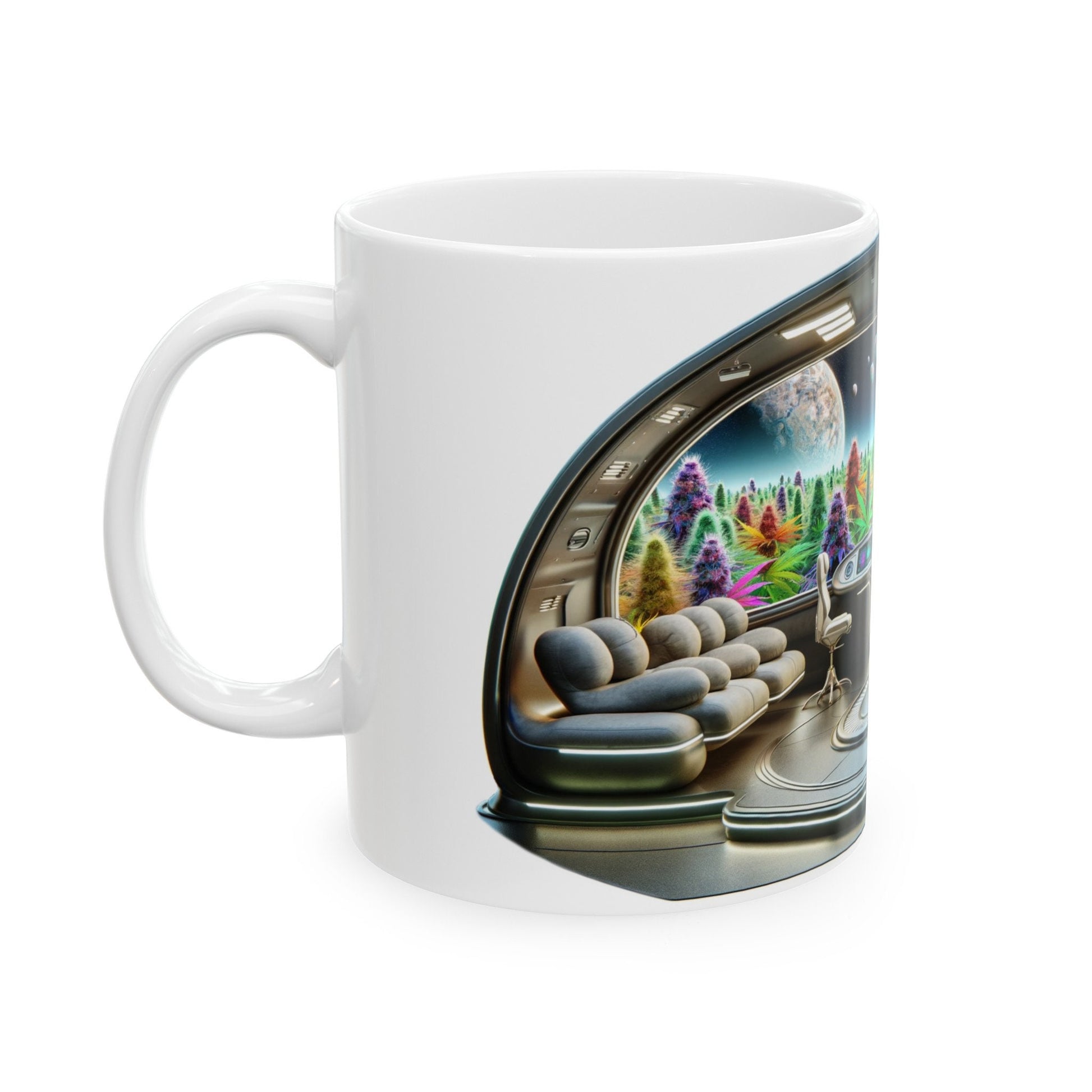 WEED PLANET MUG - Coffee Weed Mug (11oz)