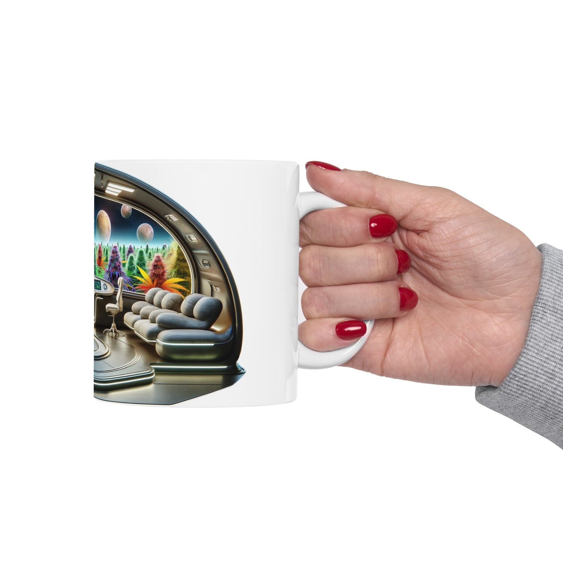 WEED PLANET MUG - Coffee Weed Mug (11oz)
