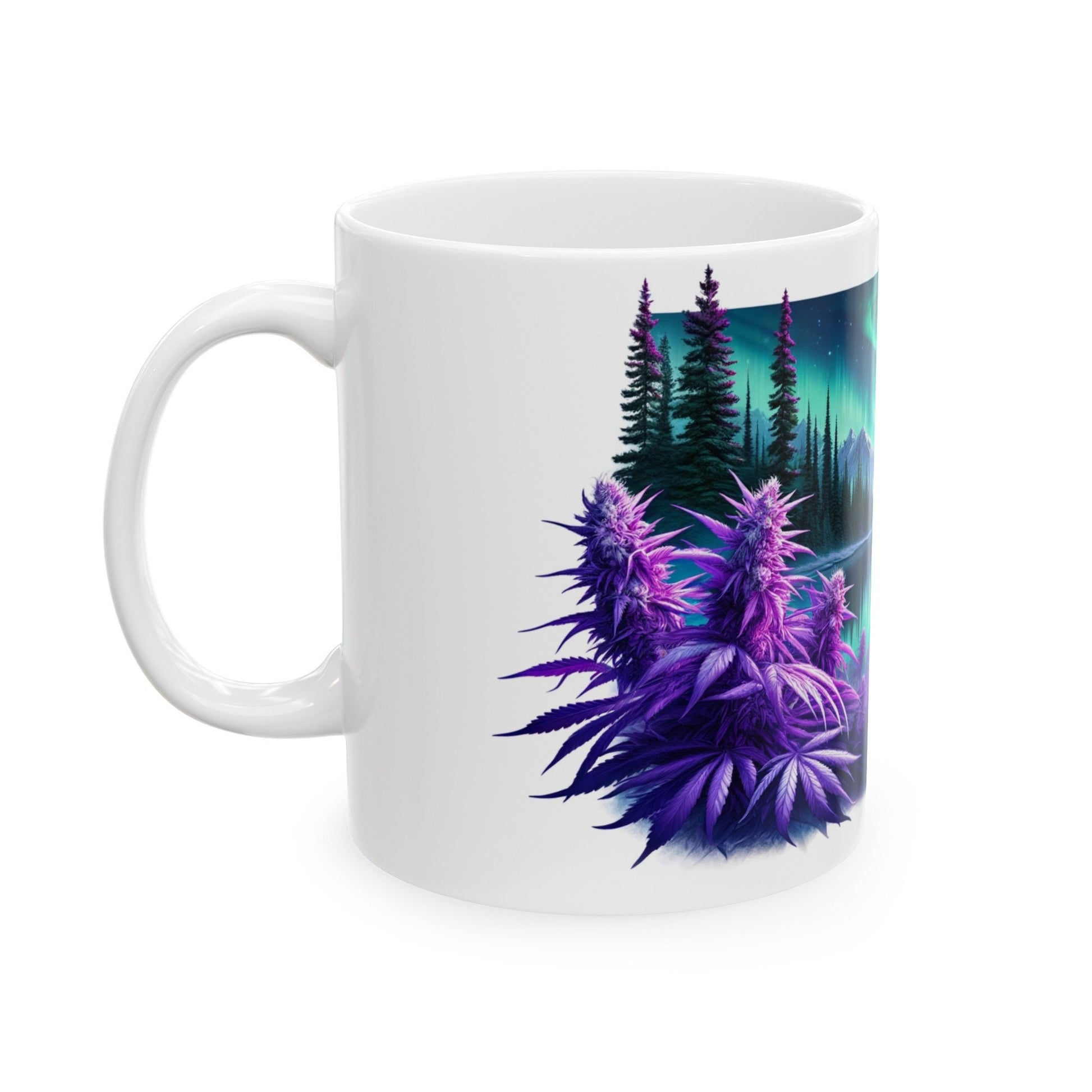 420 NORTHERN LIGHTS - Coffee Weed Mug (11oz)