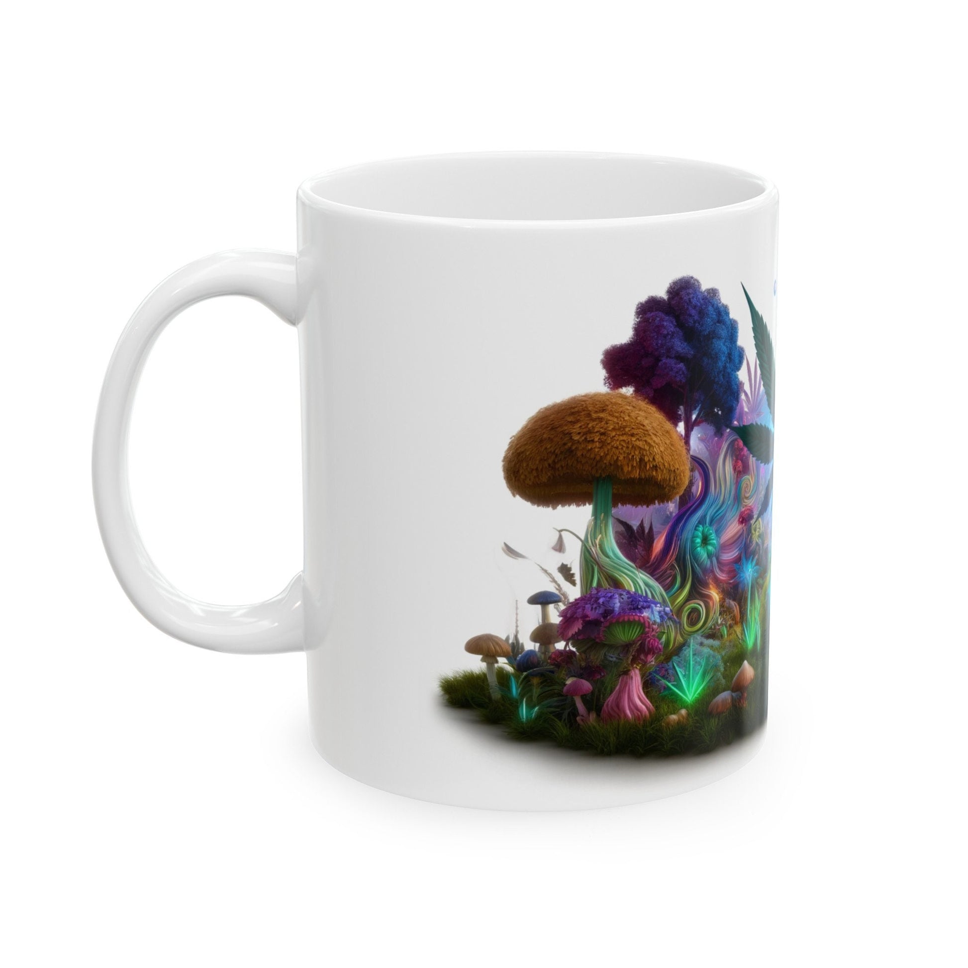 420 SHROOM Meadow - Coffee Weed Mug (11oz)