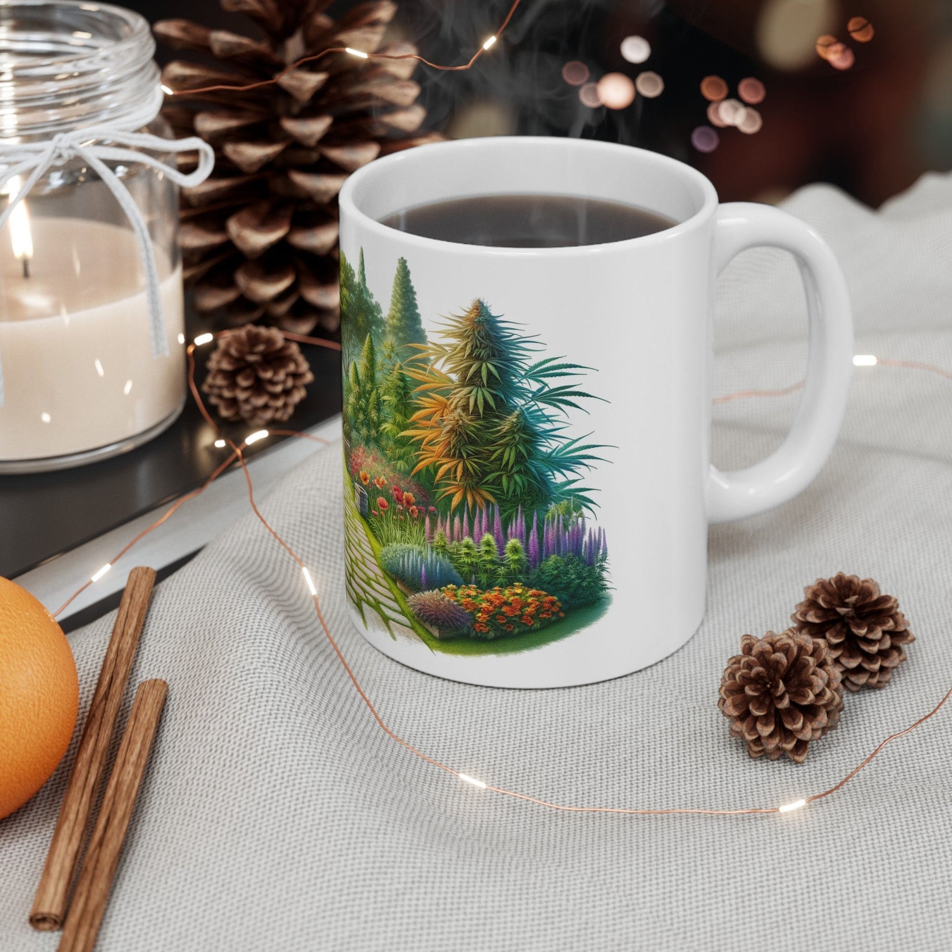 420 WEED GARDEN - Coffee Weed Mug (11oz)