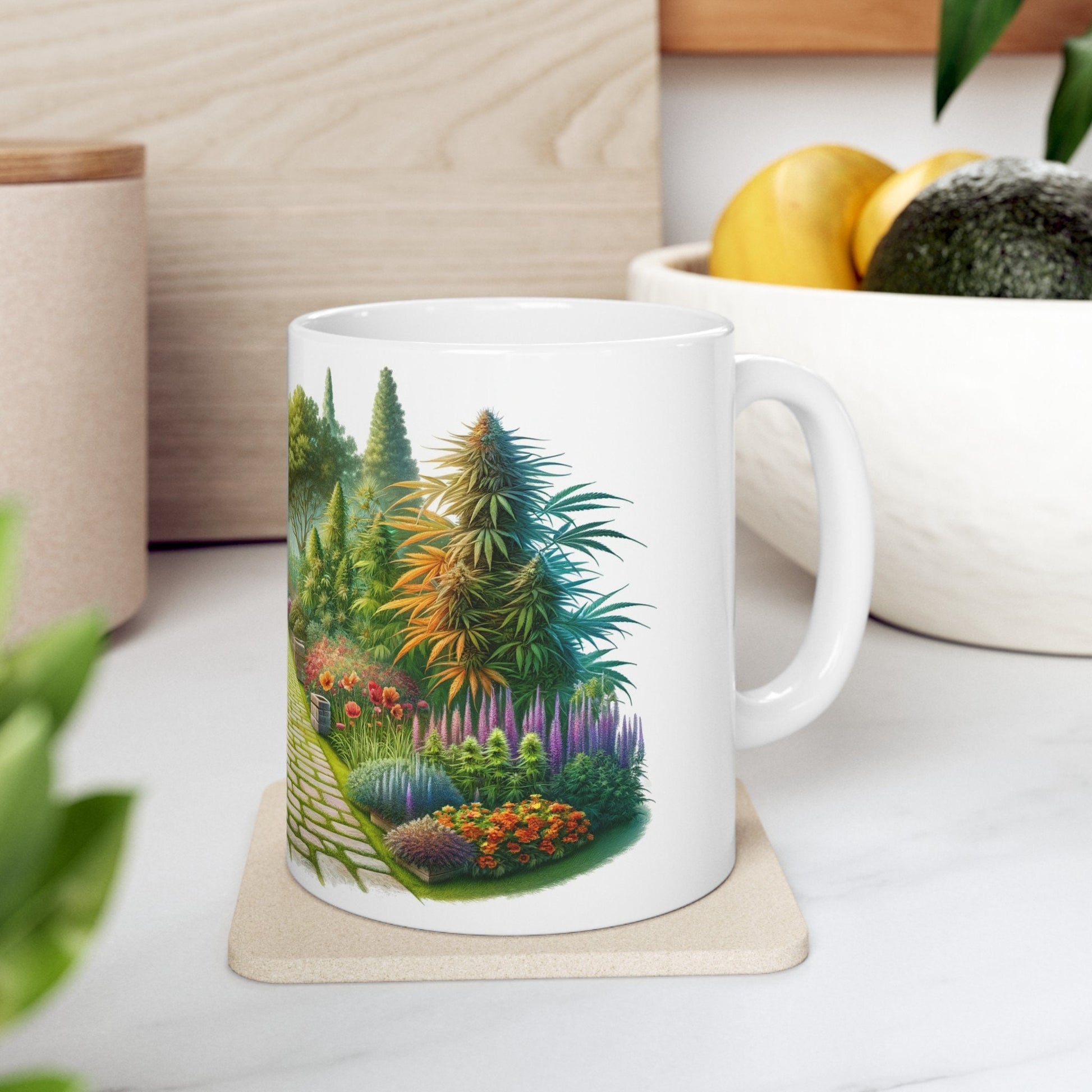 420 WEED GARDEN - Coffee Weed Mug (11oz)