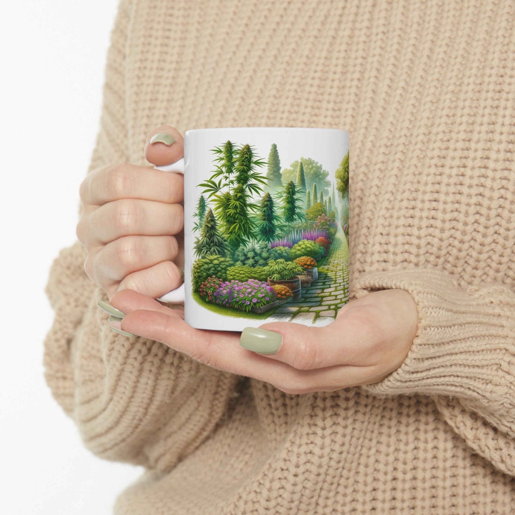 420 WEED GARDEN - Coffee Weed Mug (11oz)