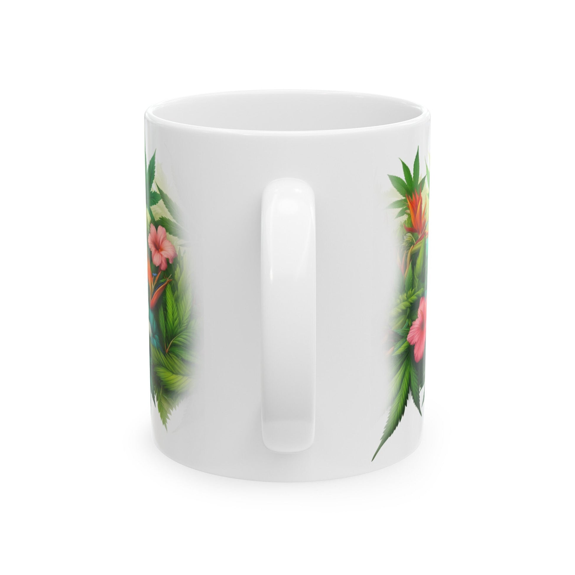 WEED & FLOWER WRAP Mug - Coffee Mug (11oz)
