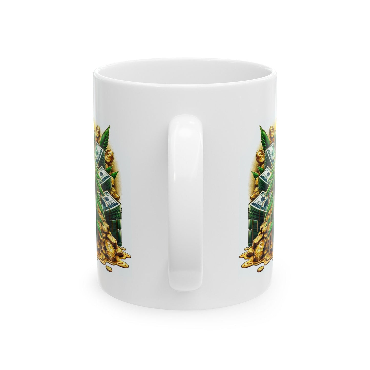 WEED MONEY GOLD Mug - Weed Coffee Mug (11oz)