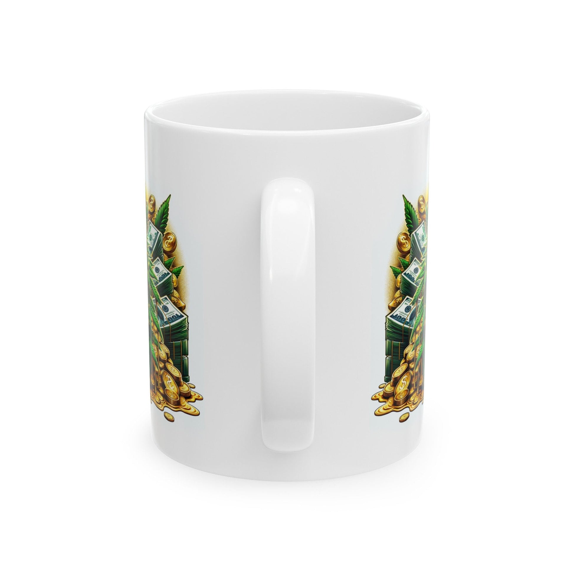 WEED MONEY GOLD Mug - Weed Coffee Mug (11oz)