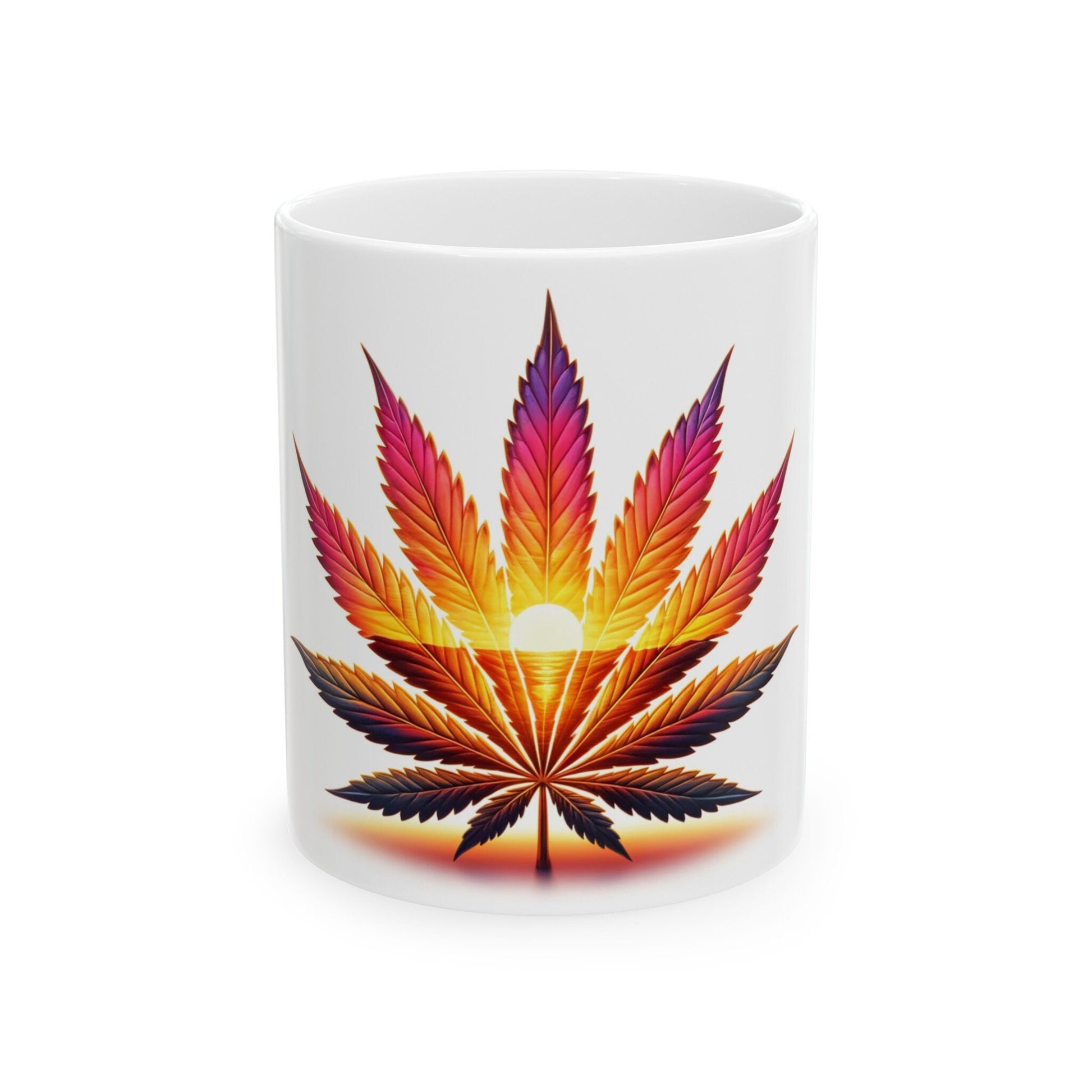 SUNRISE WEED LEAF - Coffee Weed Mug (11oz)
