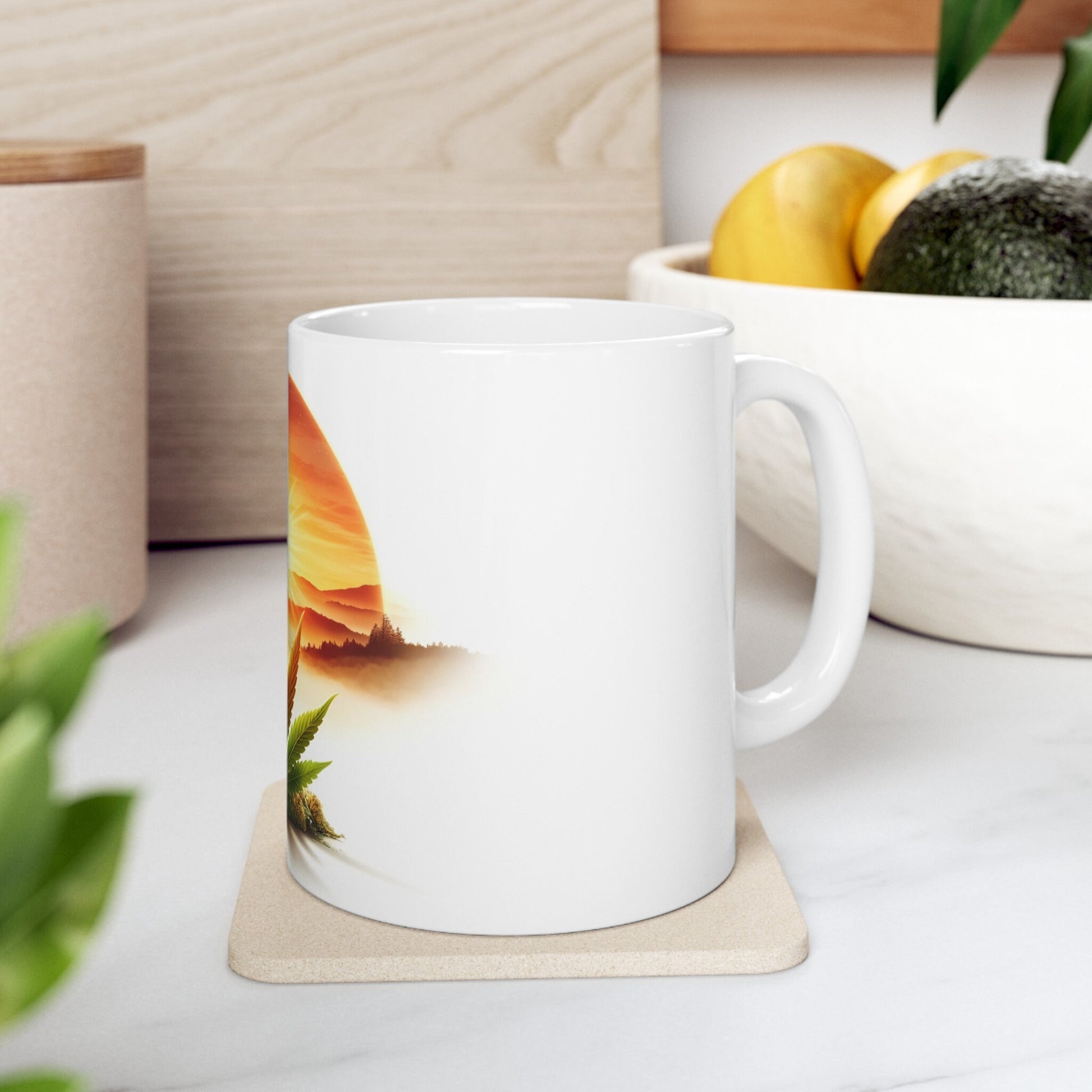 WEED RUNRISE MUG - Coffee Weed Mug (11oz)