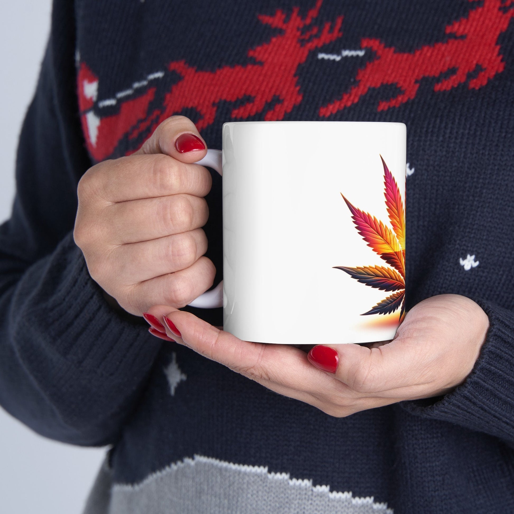 SUNRISE WEED LEAF - Coffee Weed Mug (11oz)