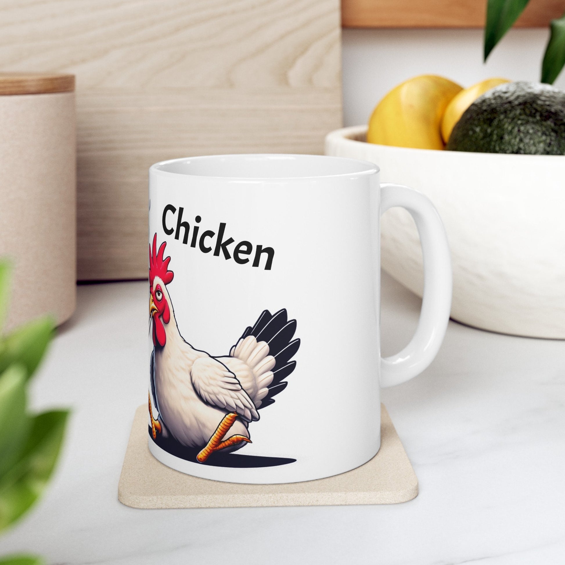 FRIED CHICKEN Mug - Weed Coffee Mug (11oz) - Funny