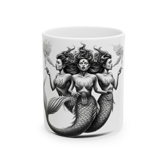 STONER MERMAIDS Mug - Weed Coffee Mug (11oz)