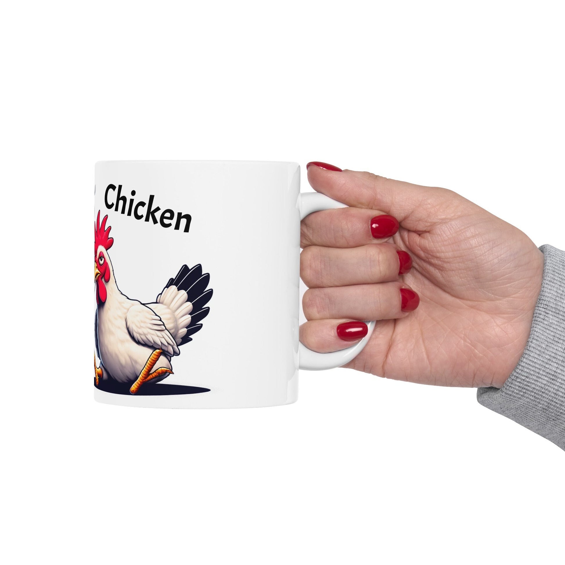 FRIED CHICKEN Mug - Weed Coffee Mug (11oz) - Funny