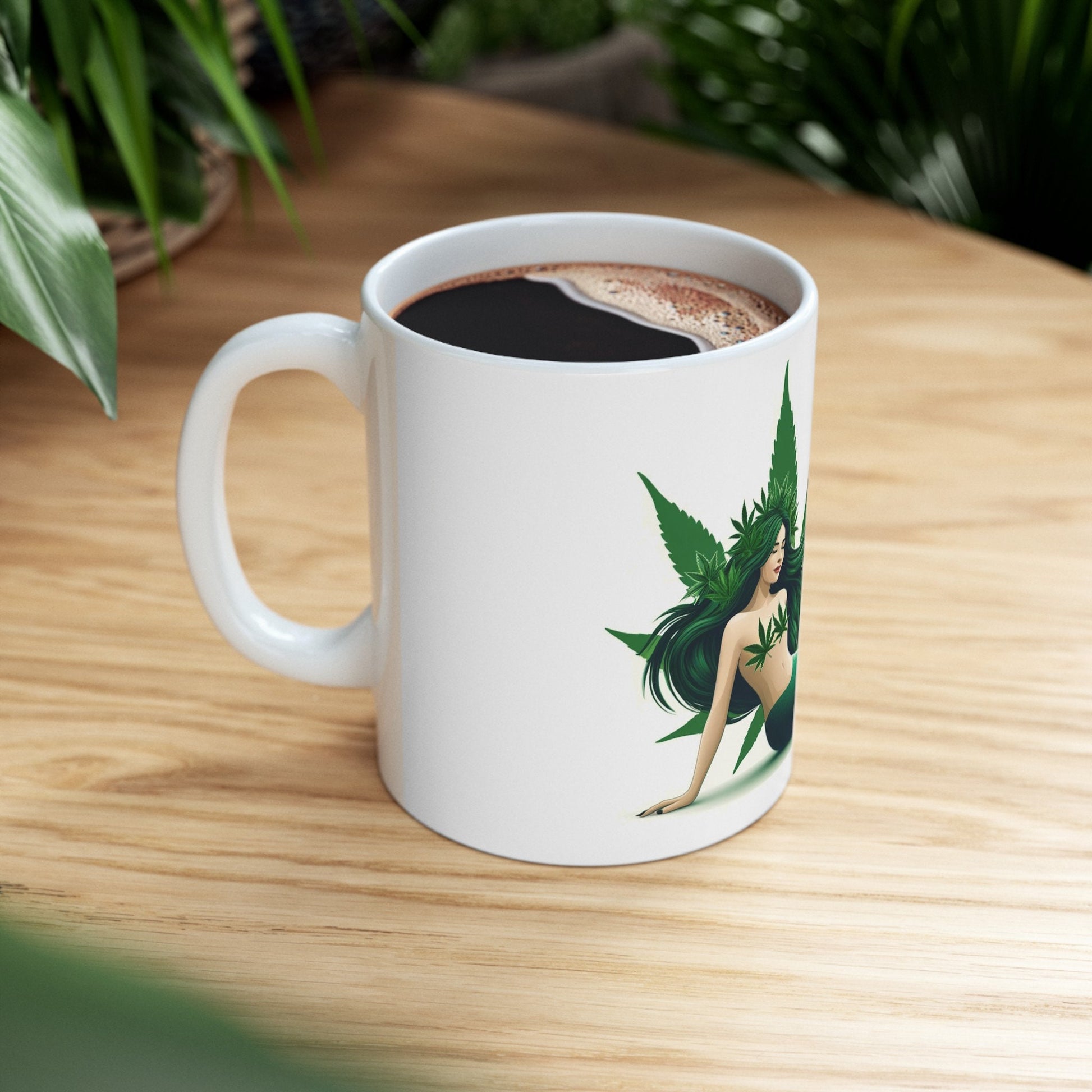 SIMPLE MERMAID Mug - Weed Coffee Mug (11oz)